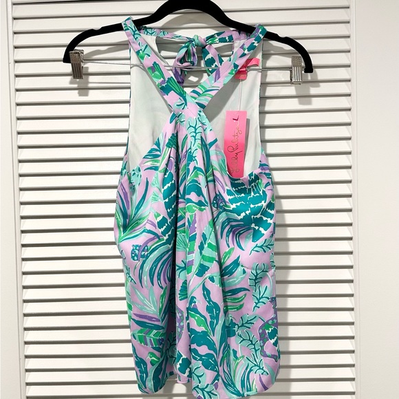 Lilly Pulitzer Rori Halter Top Blouse - Picture 5 of 13